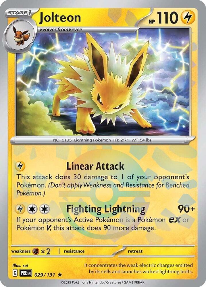 Jolteon Pokeball Prismatic