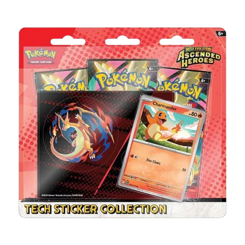 Ascended Heroes 3 Pack Blister (charmander/gastly)