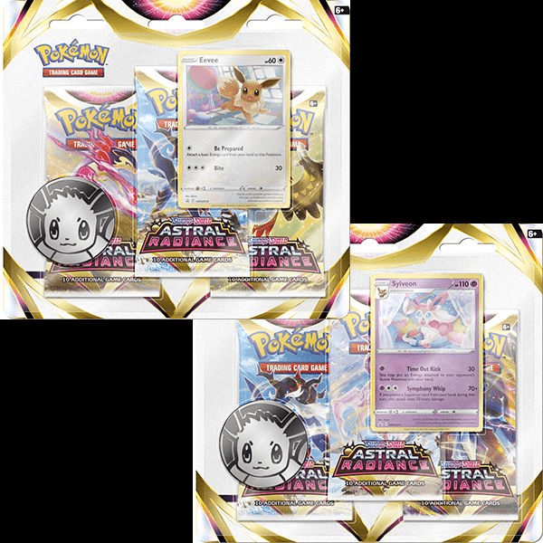 Astral Radiance 3 Pack Blister Eevee / Sylveon